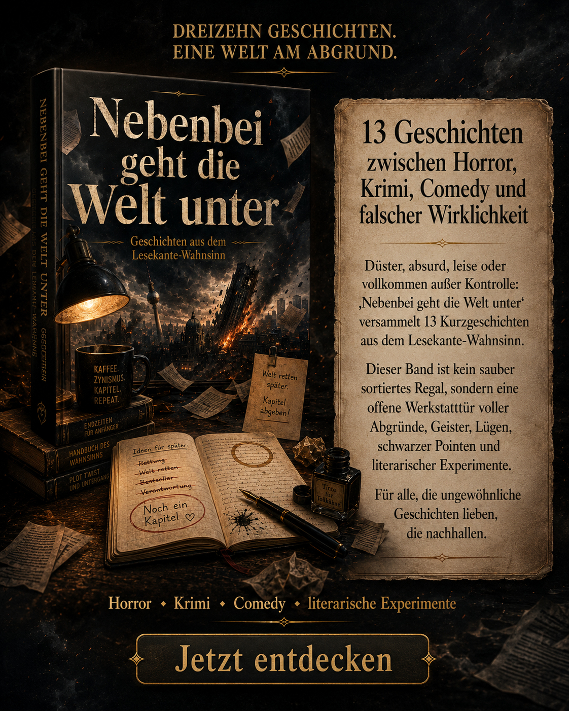 Buchbeschreibung_Nebenbei_geht_die_Welt_unter