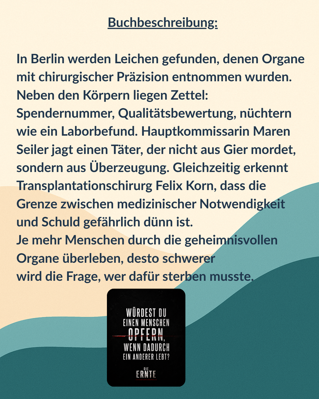 Die-Ernte-Buchbeschreibung